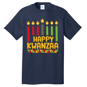 Kwanza 2024 Christmas Afroamerican Women Happy Kwanzaa Tall T-Shirt