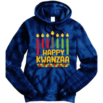 Kwanza 2024 Christmas Afroamerican Women Happy Kwanzaa Tie Dye Hoodie