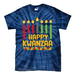 Kwanza 2024 Christmas Afroamerican Women Happy Kwanzaa Tie-Dye T-Shirt