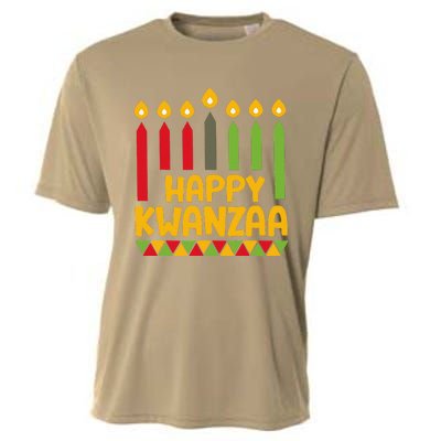 Kwanza 2024 Christmas Afroamerican Women Happy Kwanzaa Cooling Performance Crew T-Shirt