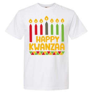 Kwanza 2024 Christmas Afroamerican Women Happy Kwanzaa Garment-Dyed Heavyweight T-Shirt