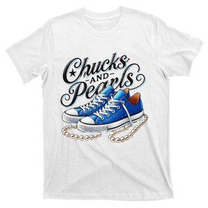 Kamala 2024 Chucks And Pearls Gift T-Shirt