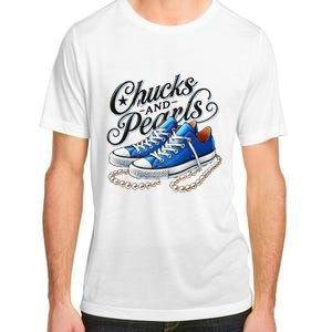 Kamala 2024 Chucks And Pearls Gift Adult ChromaSoft Performance T-Shirt