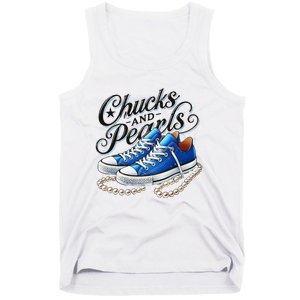 Kamala 2024 Chucks And Pearls Gift Tank Top