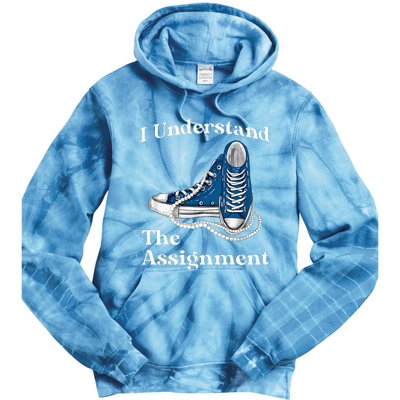 Kamala 2024 Chucks And Pearls Tie Dye Hoodie