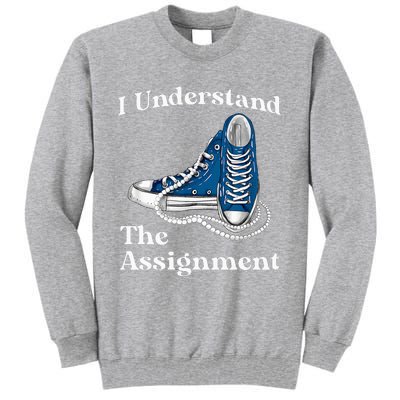 Kamala 2024 Chucks And Pearls Tall Sweatshirt