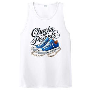 Kamala 2024 Chucks And Pearls PosiCharge Competitor Tank