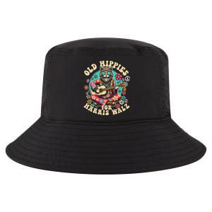 Kamala 2024 Cat Hippie Old Hippies For Harris Waltz 2024 Cool Comfort Performance Bucket Hat