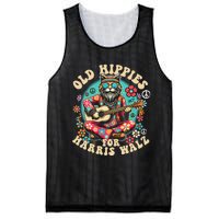 Kamala 2024 Cat Hippie Old Hippies For Harris Waltz 2024 Mesh Reversible Basketball Jersey Tank