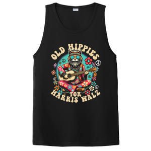 Kamala 2024 Cat Hippie Old Hippies For Harris Waltz 2024 PosiCharge Competitor Tank