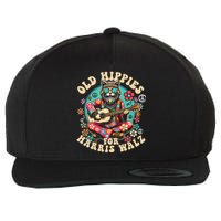 Kamala 2024 Cat Hippie Old Hippies For Harris Waltz 2024 Wool Snapback Cap