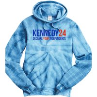 Kennedy 24 Declare Your Independence Rfk 2024 Election Tie Dye Hoodie