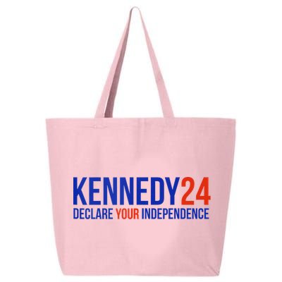 Kennedy 24 Declare Your Independence Rfk 2024 Election 25L Jumbo Tote