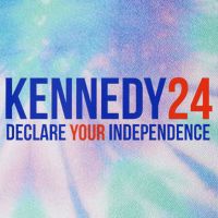 Kennedy 24 Declare Your Independence Rfk 2024 Election Legacy Tie Dye Trucker Hat