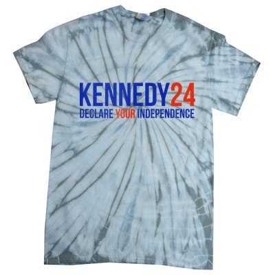 Kennedy 24 Declare Your Independence Rfk 2024 Election Tie-Dye T-Shirt