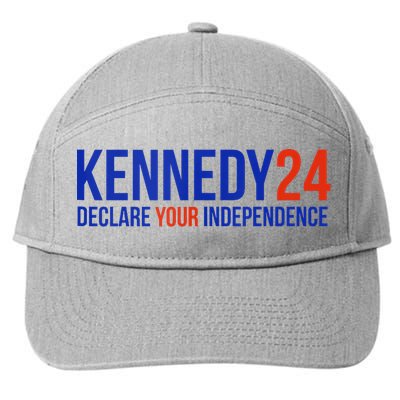 Kennedy 24 Declare Your Independence Rfk 2024 Election 7-Panel Snapback Hat
