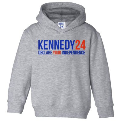 Kennedy 24 Declare Your Independence Rfk 2024 Election Toddler Hoodie