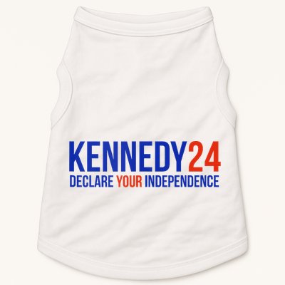 Kennedy 24 Declare Your Independence Rfk 2024 Election Doggie Tank