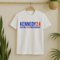 Kennedy 24 Declare Your Independence Rfk 2024 Election T-Shirt