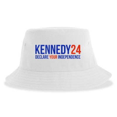 Kennedy 24 Declare Your Independence Rfk 2024 Election Sustainable Bucket Hat
