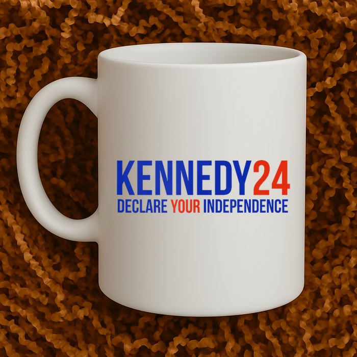 Kennedy 24 Declare Your Independence Rfk 2024 Election Mug