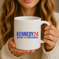 Kennedy 24 Declare Your Independence Rfk 2024 Election Mug