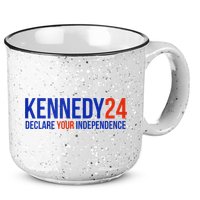 Kennedy 24 Declare Your Independence Rfk 2024 Election 15oz Campfire Ceramic Mug