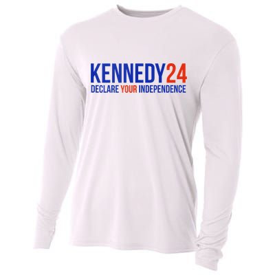 Kennedy 24 Declare Your Independence Rfk 2024 Election Cooling Performance Long Sleeve Crew