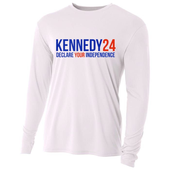 Kennedy 24 Declare Your Independence Rfk 2024 Election Cooling Performance Long Sleeve Crew