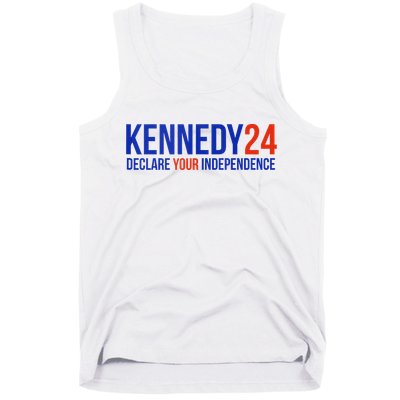Kennedy 24 Declare Your Independence Rfk 2024 Election Tank Top