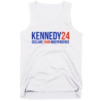 Kennedy 24 Declare Your Independence Rfk 2024 Election Tank Top