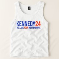 Kennedy 24 Declare Your Independence Rfk 2024 Election Tank Top