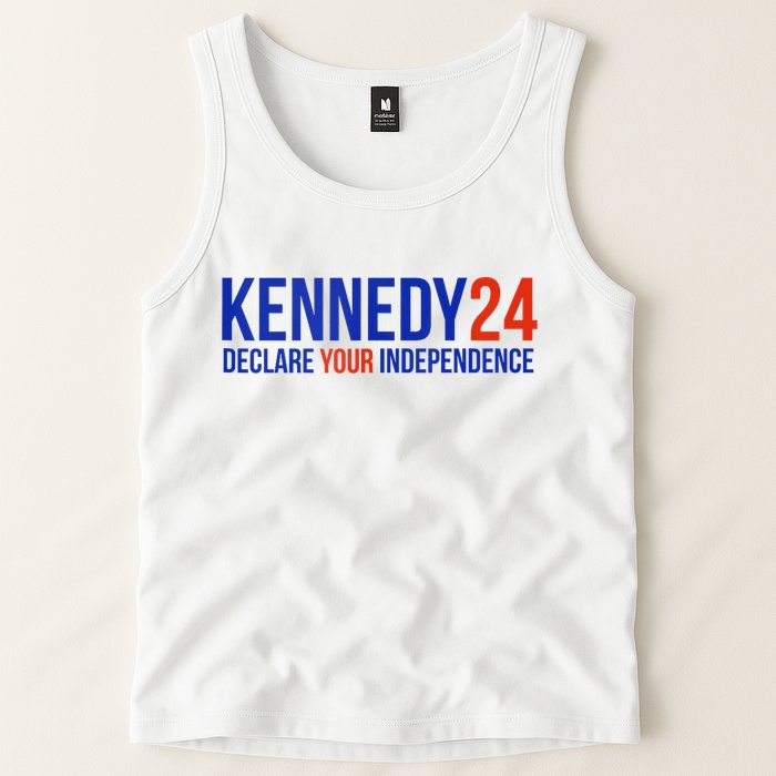 Kennedy 24 Declare Your Independence Rfk 2024 Election Tank Top
