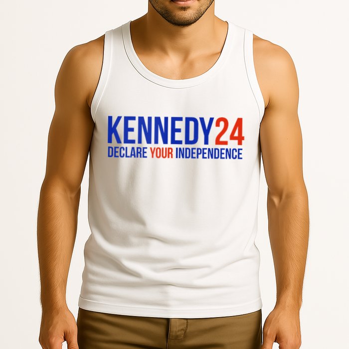 Kennedy 24 Declare Your Independence Rfk 2024 Election Tank Top