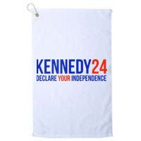 Kennedy 24 Declare Your Independence Rfk 2024 Election Golf Towel