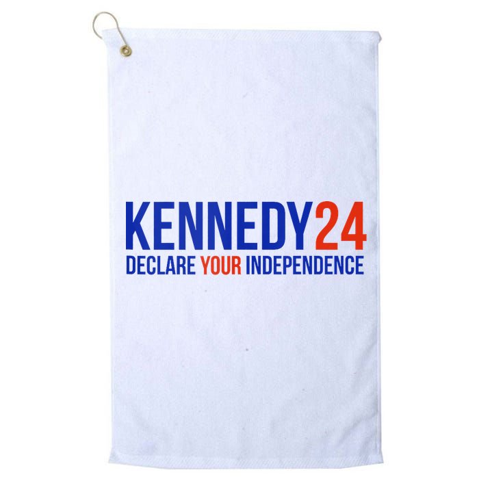 Kennedy 24 Declare Your Independence Rfk 2024 Election Golf Towel