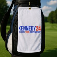 Kennedy 24 Declare Your Independence Rfk 2024 Election Golf Towel