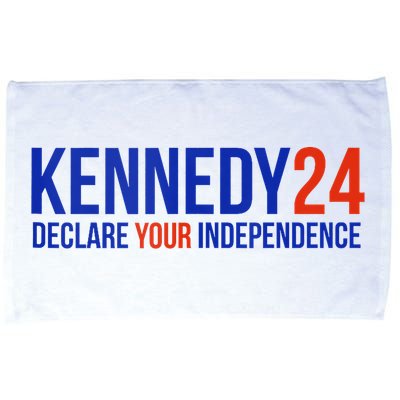 Kennedy 24 Declare Your Independence Rfk 2024 Election Microfiber Hand Towel