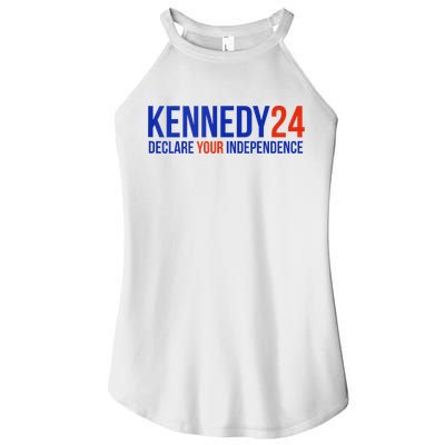 Kennedy 24 Declare Your Independence Rfk 2024 Election Women's Perfect Tri Rocker Tank