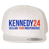 Kennedy 24 Declare Your Independence Rfk 2024 Election Wool Snapback Cap