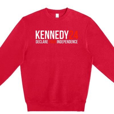 Kennedy 24 Declare Your Independence Premium Crewneck Sweatshirt