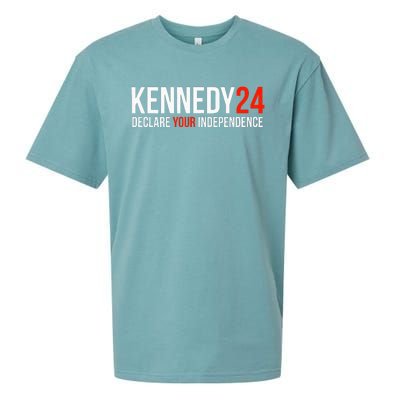 Kennedy 24 Declare Your Independence Sueded Cloud Jersey T-Shirt