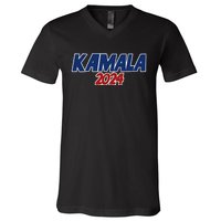 Kamala 2024 Design Vote Kamala Harris 2024 Election Democrat V-Neck T-Shirt