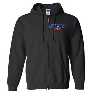 Kamala 2024 Design Vote Kamala Harris 2024 Election Democrat Full Zip Hoodie