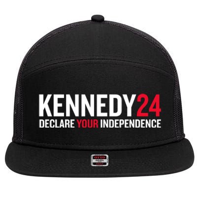 Kennedy 24 Declare Your Independence 7 Panel Mesh Trucker Snapback Hat