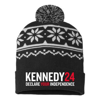 Kennedy 24 Declare Your Independence USA-Made Snowflake Beanie