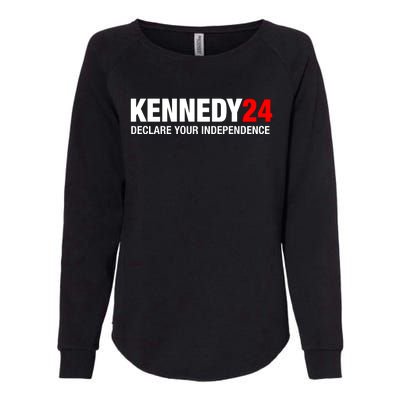 Kennedy 24 Declare Your Independence Womens California Wash Sweatshirt