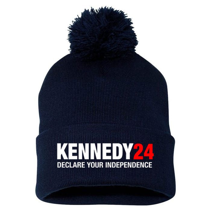 Kennedy 24 Declare Your Independence Pom Pom 12in Knit Beanie