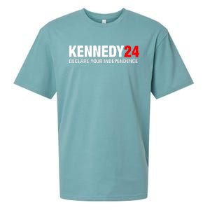 Kennedy 24 Declare Your Independence Rfk Jr Robert F Kennedy Jr For President Sueded Cloud Jersey T-Shirt