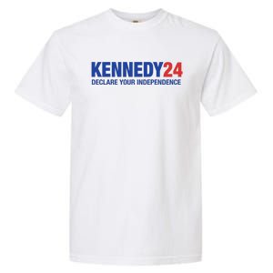 Kennedy 24 Declare Your Independence Rfk Jr Robert F Kennedy Jr For President Garment-Dyed Heavyweight T-Shirt